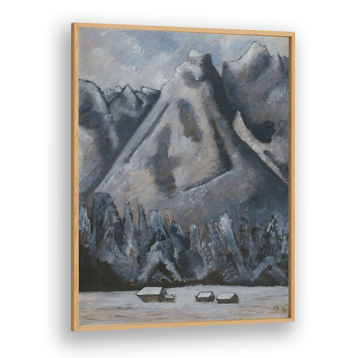 WAXENSTEIN PEAKS, GARMISCH-PARTENKIRCHEN (CA. 1933–1934)  , VINTAGE PAINTINGS