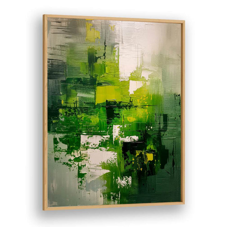 CONTEMPORART - MATCHA III , ABSTRACT PAINTINGS