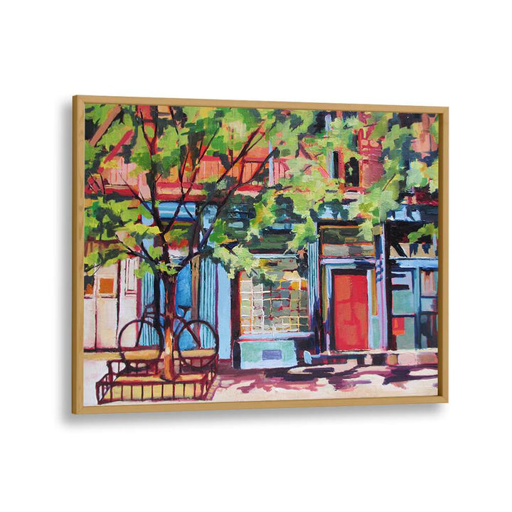 WEST VILLAGE , LANDSCAPE PAINTINGS