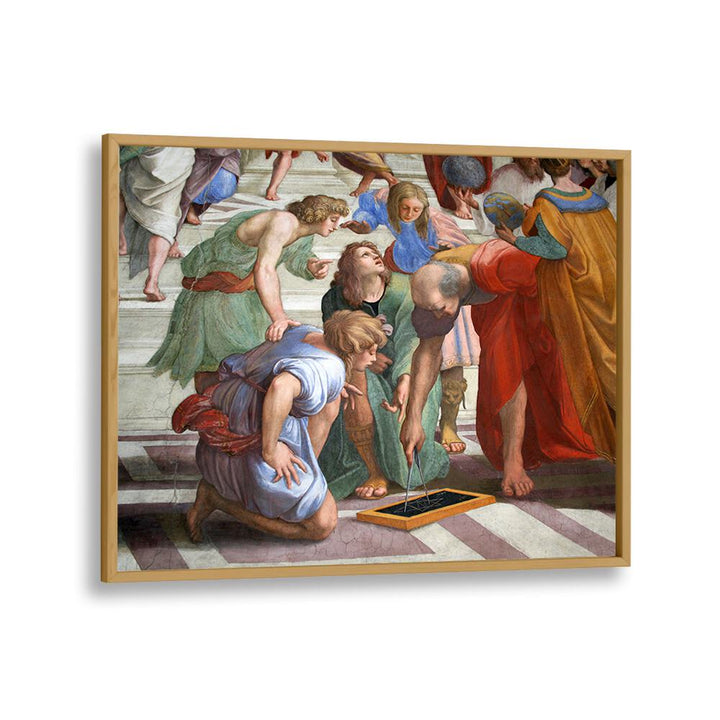 0 CHAMBRE DE RAPHAËL - ÉCOLE D'ATHÈNES - MUSÉES DU VATICAN , VINTAGE PAINTINGS