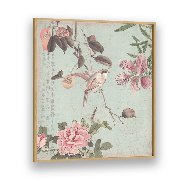 CHINOISERIE III BY ANDREA HAASE , WILDLIFE POSTERS, WILDLIFE PAINTINGS