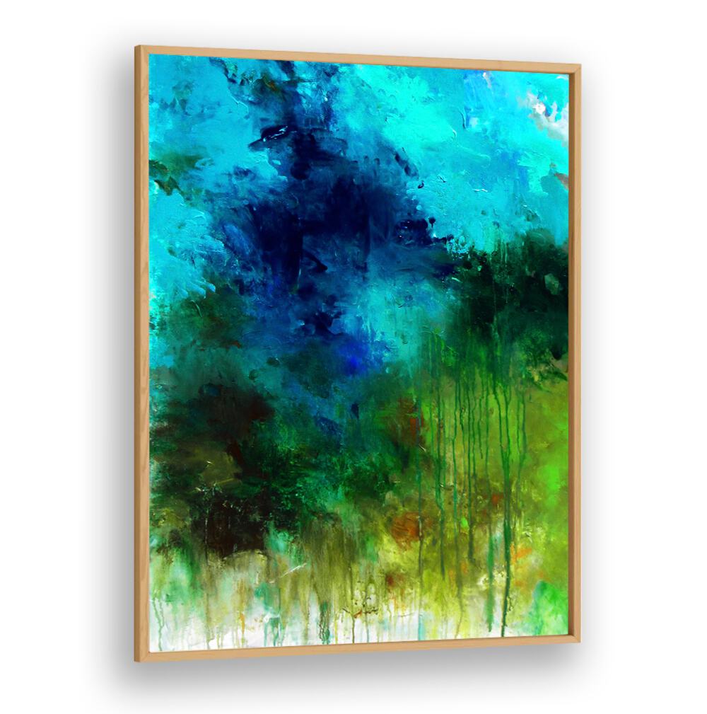 Vibrant ABSTRACTION DESIGN VI, ABSTRACT PAINTINGS adds creativity and emotion to modern home décor.