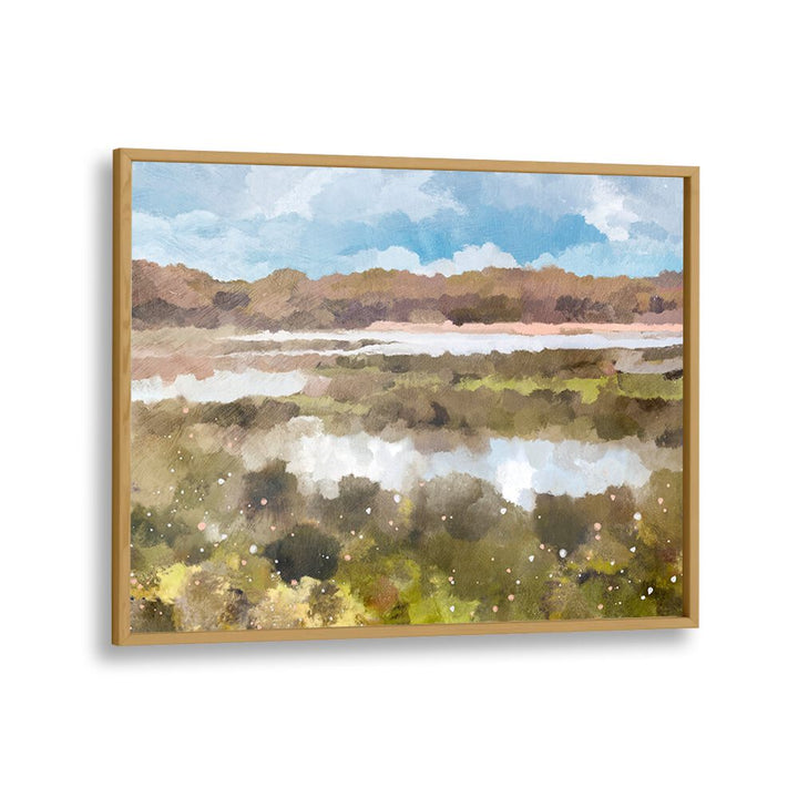 Stunning serene view in THE LOOKOUT, LANDSCAPE PAINTINGS collection, perfect for transforming your living space.