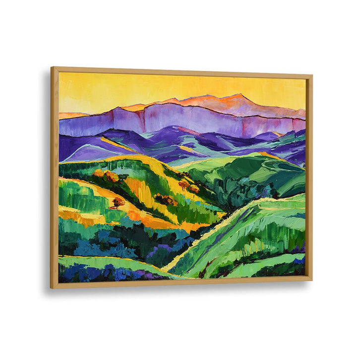 GREEN VALLEY , LANDSCAPE PAINTINGS