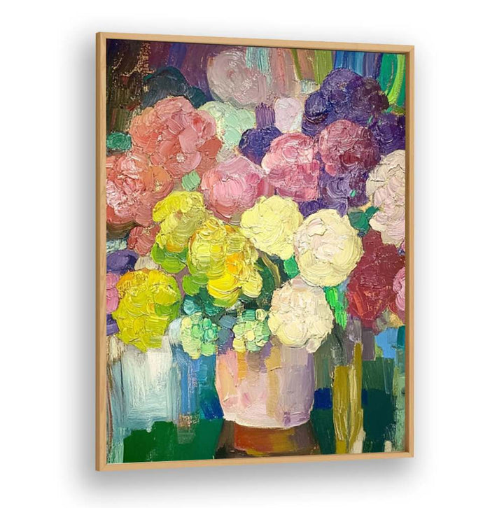 Vibrant and artistic FLOWER IN A VASE III, a stunning centerpiece perfect for elevating your home decor.