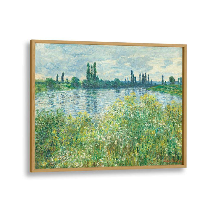 BANKS OF THE SEINE, VÉTHEUIL (1880) , VINTAGE PAINTINGS