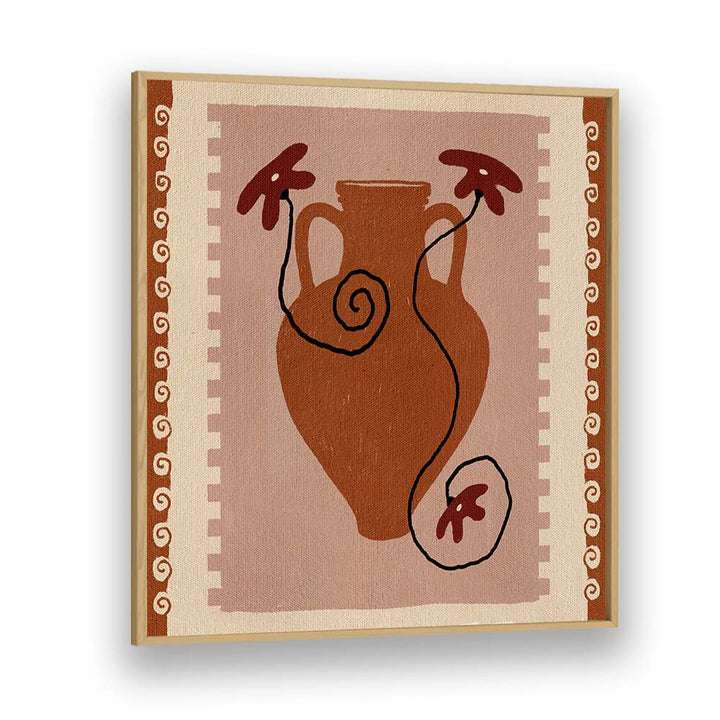 Vibrant illustration of OUT OF VASE BLOOMS IX, KITCHEN POSTERS, enhancing any kitchen with natural beauty.