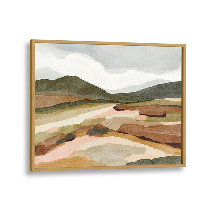 GREEN HILL VIEW , LANDSCAPE PAINTINGS