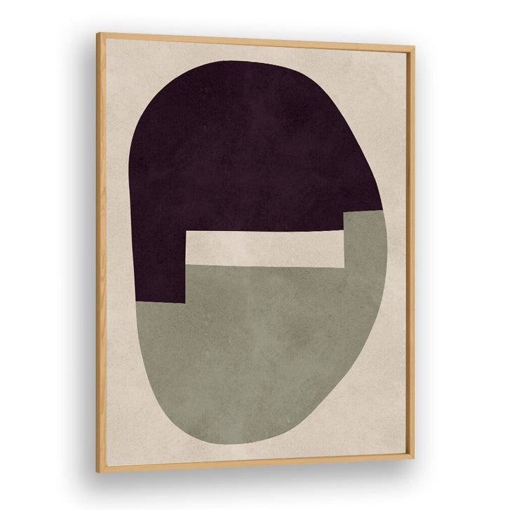 Stylish EXPRESSIVE FORMS II, GEOMETRIC ART PRINTS in earthy tones, perfect for modern home decor. Elevate your space!