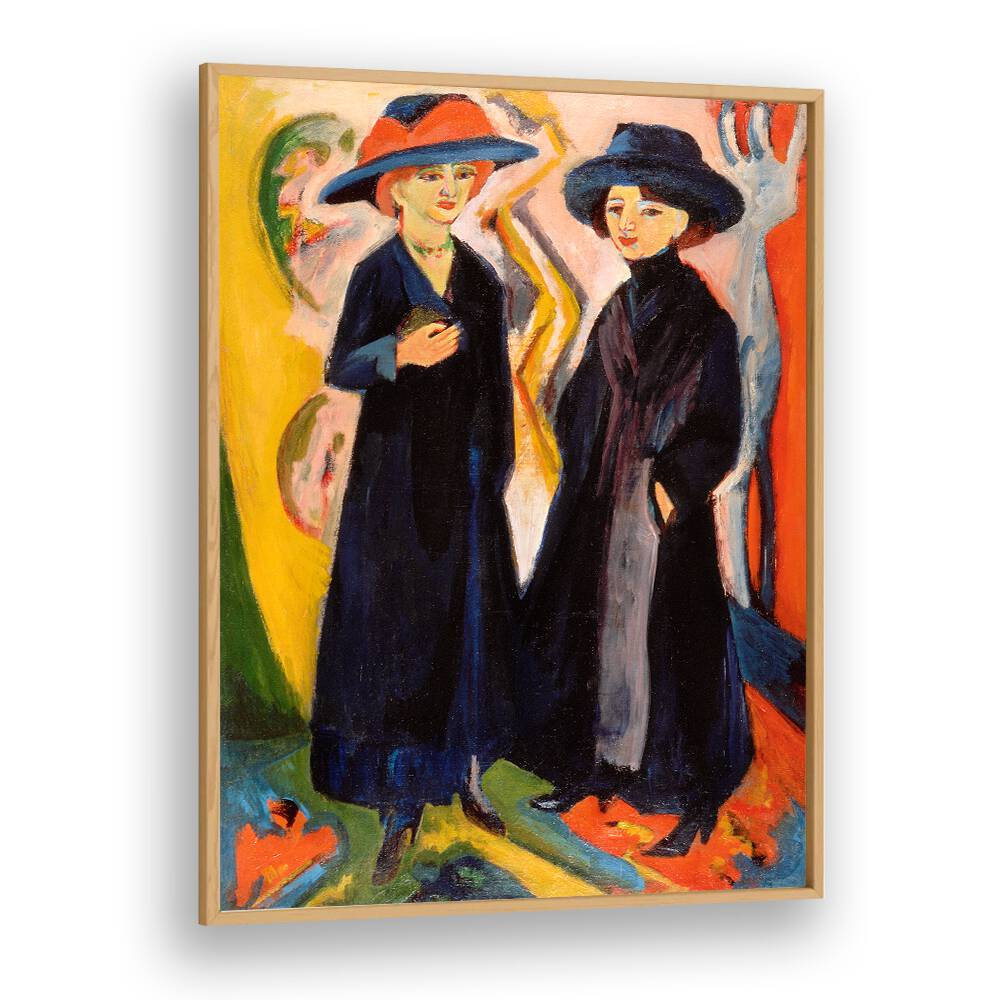 TWO WOMEN (1922) , VINTAGE PAINTINGS