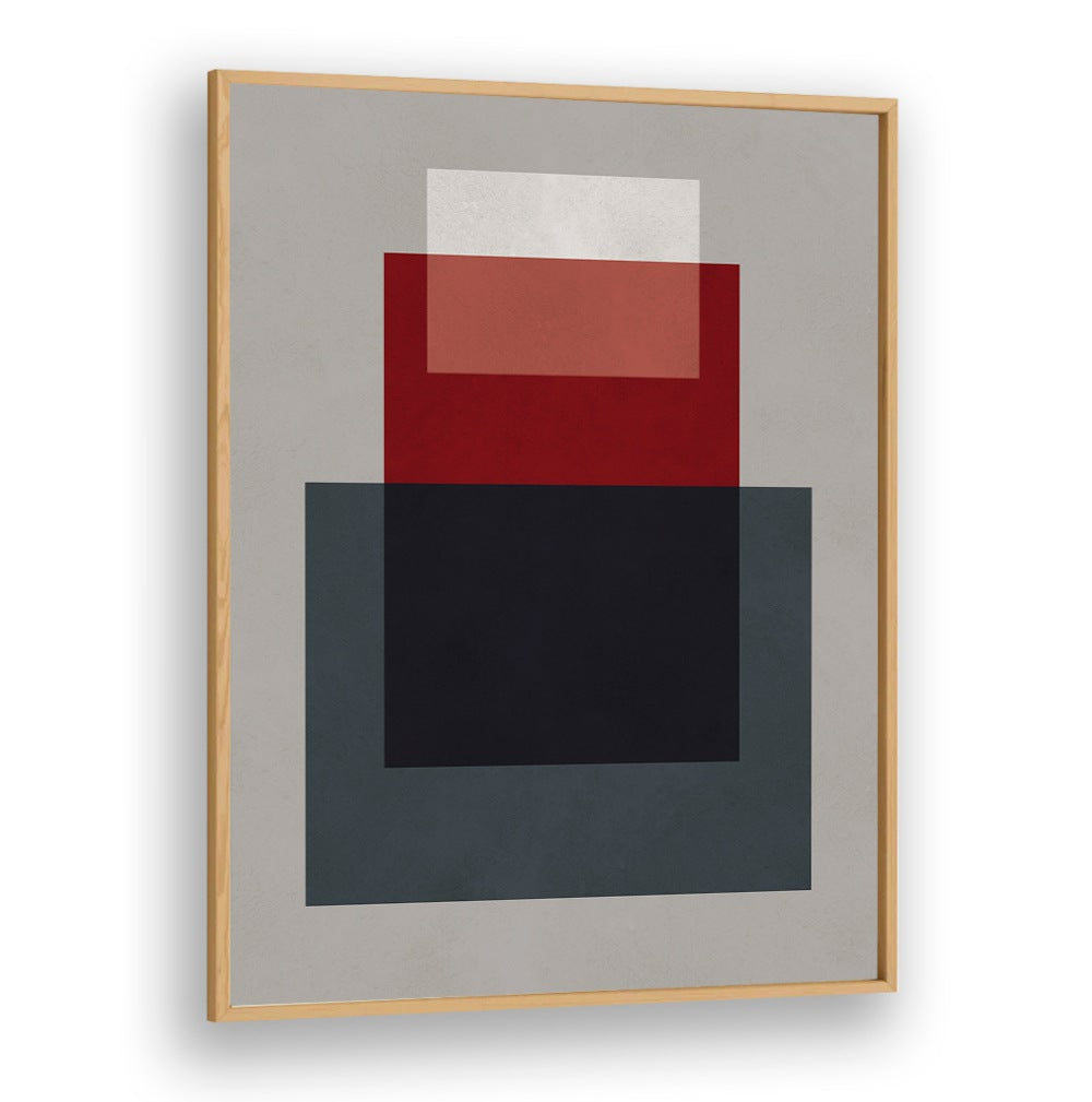 COLORFUL OVERLAY XIV, GEOMETRIC ART PRINTS showcases vibrant, modern design in layered geometric shapes. Enhance your space!