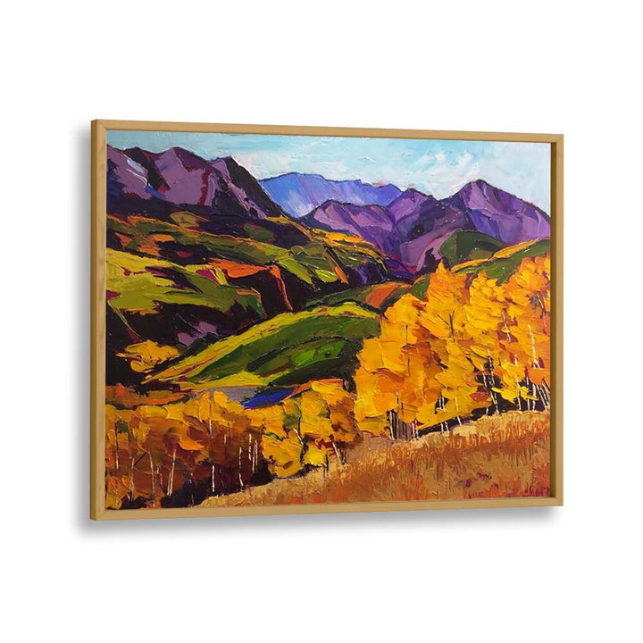 COTTON WOODS , LANDSCAPE PAINTINGS