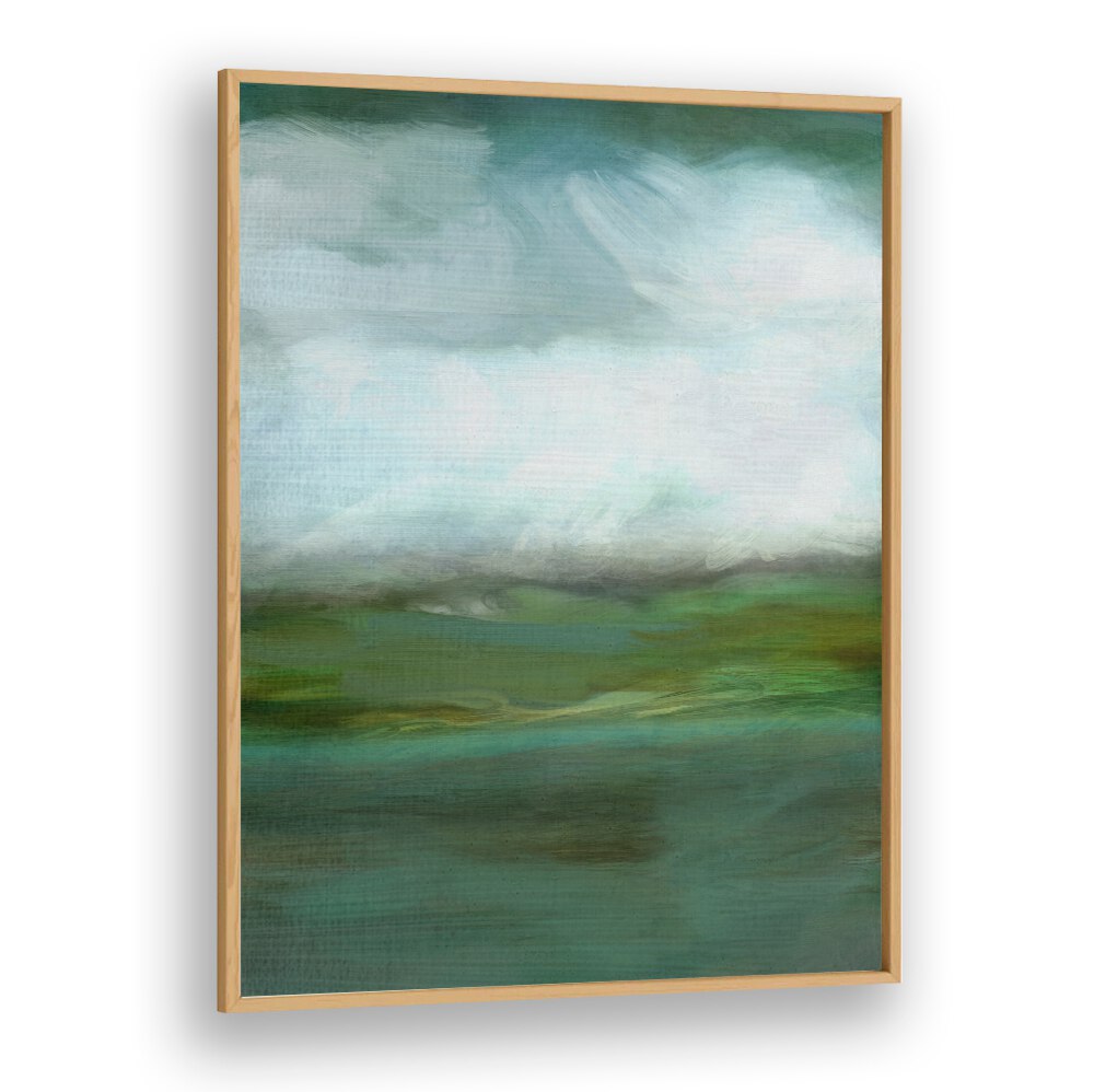 ROUGH SEAS OIL I, ABSTRACT PAINTINGS showcase vibrant colors evoking turbulent waters, perfect for enhancing your decor.