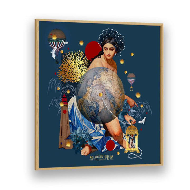 Support for Peace, Surreal Art Prints features a serene scene promoting global harmony, perfect for home or office décor.