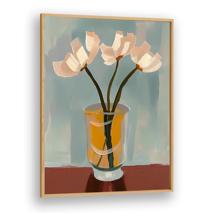 Elegant FLOWER IN A VASE I centerpiece, enhancing home decor with natural beauty and sophisticated design.