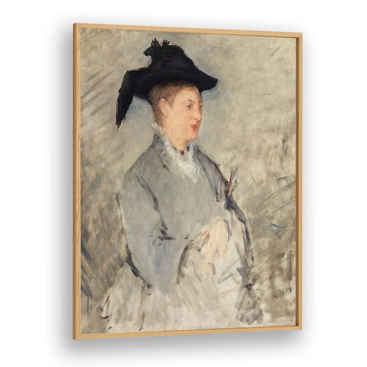 MADAME ÉDOUARD MANET (SUZANNE LEENHOFF, 1830–1906) BY EDOUARD MANET , VINTAGE PAINTINGS