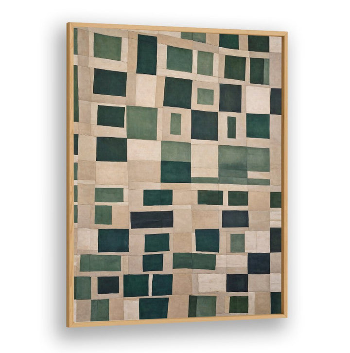 PAPER CUT NO.6, ABSTRACT PAINTINGS showcases captivating geometric patterns, enhancing any modern interior beautifully.
