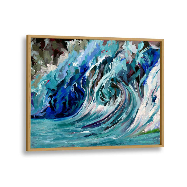 BLUE WAVE , BEACH PAINTINGS