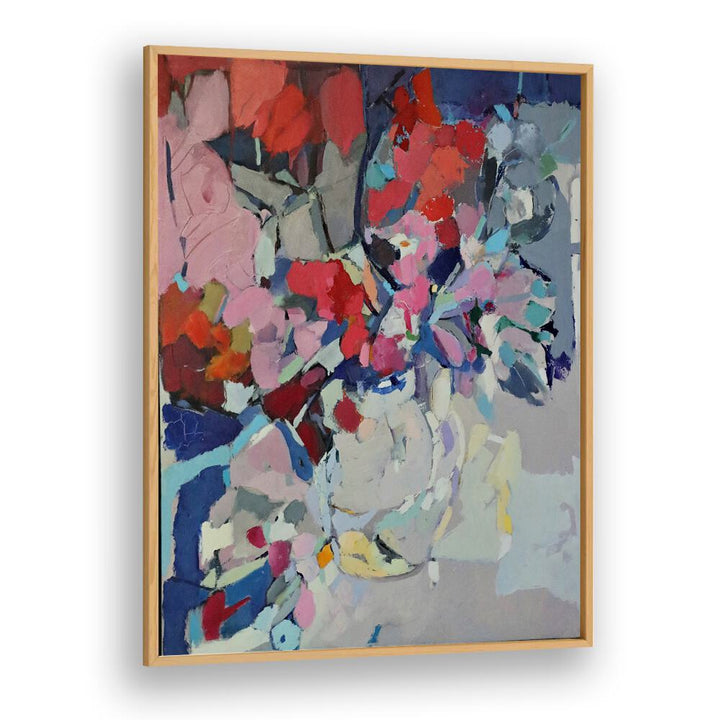 Colorful abstract painting featuring vibrant florals, perfect for modern decor. Discover ABSTRACT C, ABSTRACT PAINTINGS.