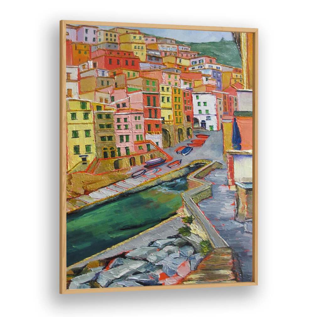 ITALIAN FANTASY , LANDSCAPE PAINTINGS