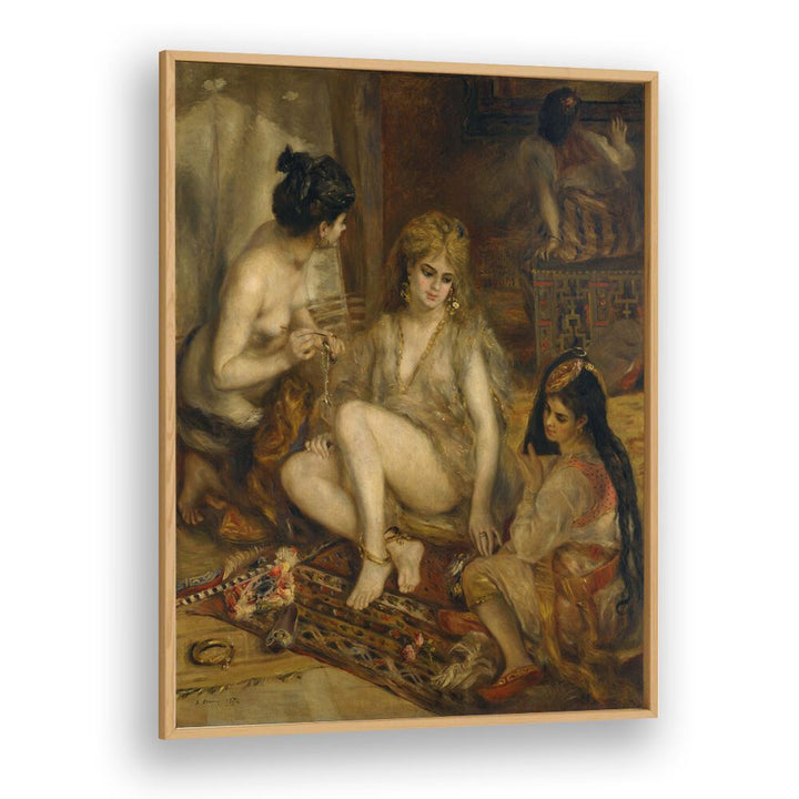 PARISIENNES IN ALGERIAN COSTUME : THE HAREM (1872) , VINTAGE PAINTINGS