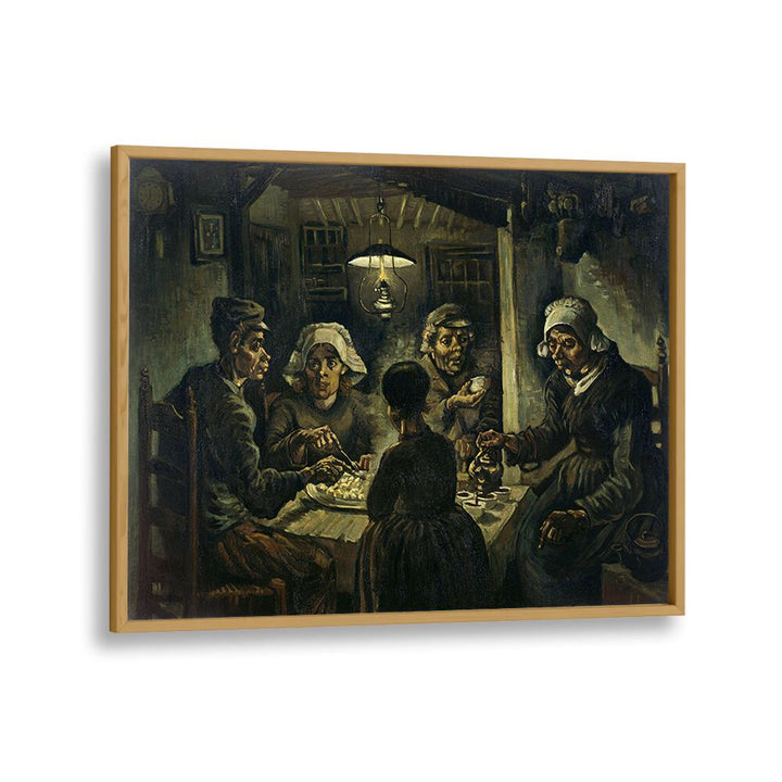 VINCENT VAN GOGH'S THE POTATO EATERS (1885), VINTAGE PAINTINGS