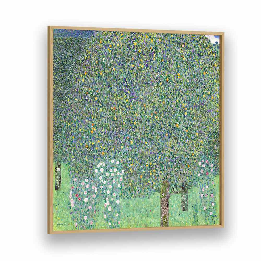 ROSEBUSHES UNDER THE TREES (1905) , VINTAGE PAINTINGS