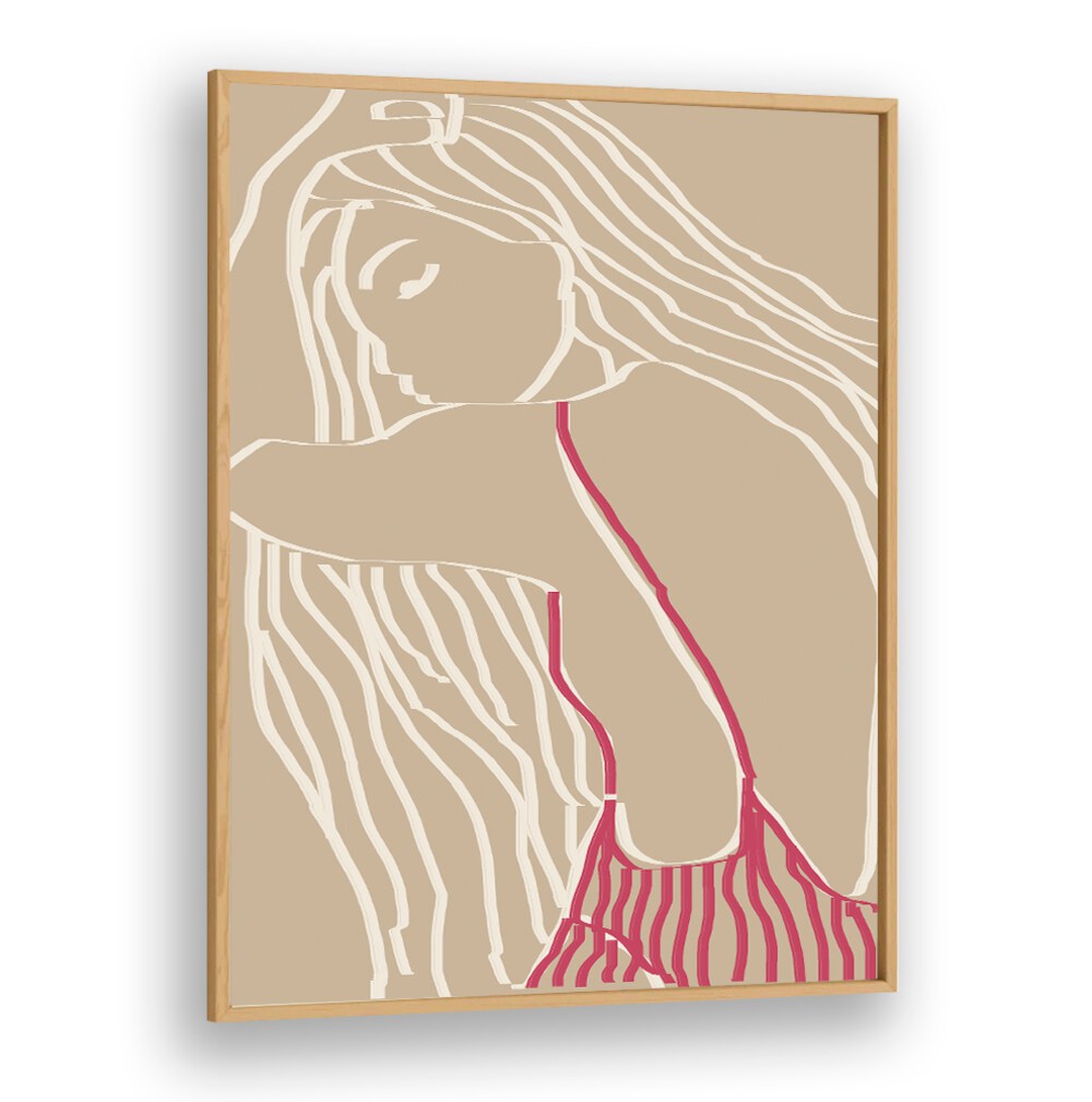 THE SUMMER GIRL , PORTRAITS & FIGURATIVE ILLUSTRATIONS
