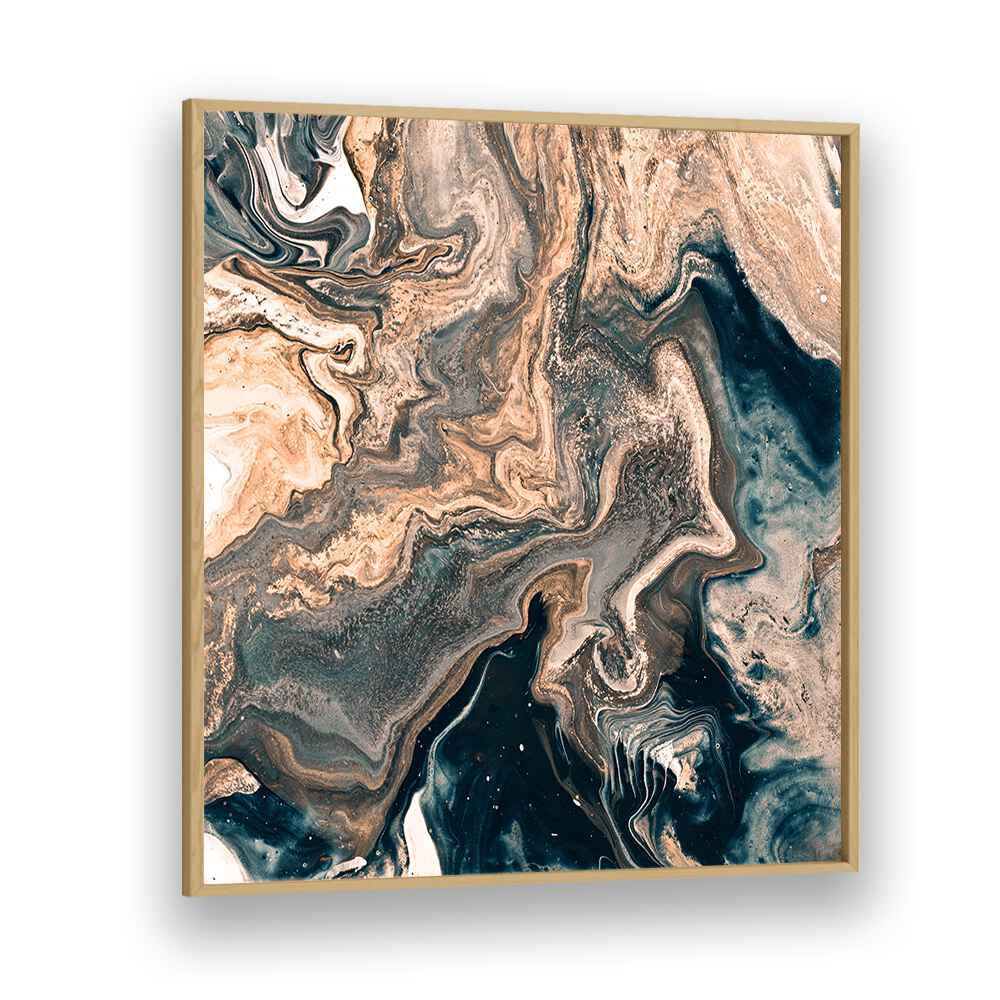 Stunning MARBLE EFFECT III, ABSTRACT PAINTINGS, showcasing elegant swirls and rich colors for stylish décor.