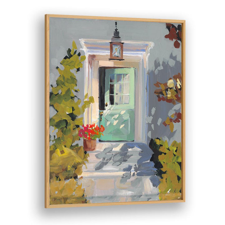 Transform your space with DUTCH DOOR, FLORAL FLOWER PAINTINGS showcasing vibrant abstract florals in a cozy setting.