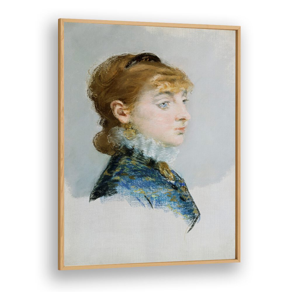 EMILIE-LOUISE DELABIGNE (1848–1910), CALLED VALTESSE DE LA BIGNE (1879) BY EDOUARD MANET , VINTAGE PAINTINGS