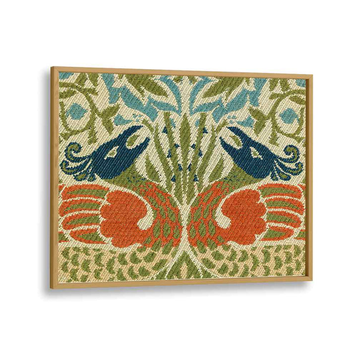 PEACOCK AND DRAGON (1878) , WILLIAM MORRIS PAINTINGS , ARTWORKS BY WILLIAM MORRIS