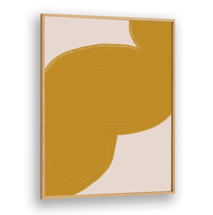 MUSTARD SHAPE ORGANIC , ABSTRACT PAINTINGS
