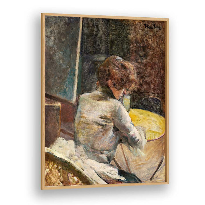 WAITING (CA.1887) , VINTAGE PAINTINGS