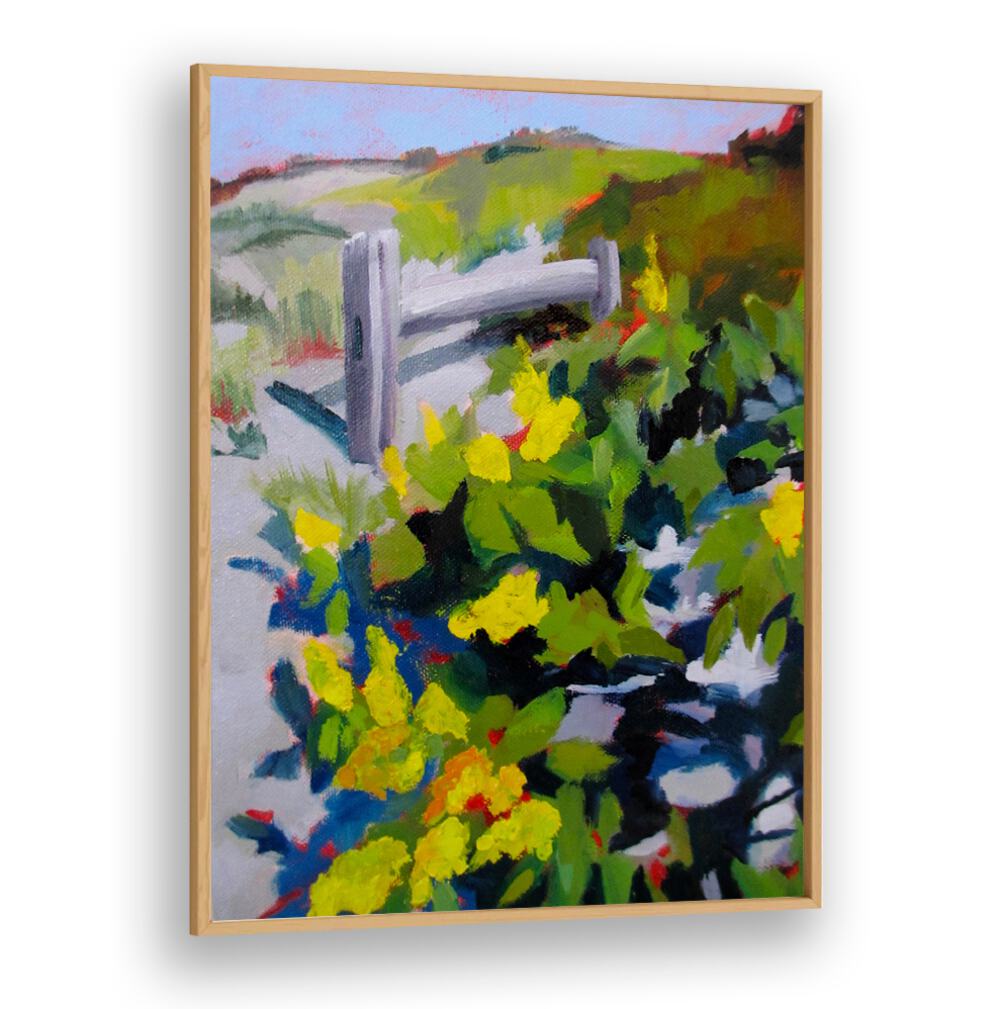 OCTOBER IN THE DUNES , LANDSCAPE PAINTINGS