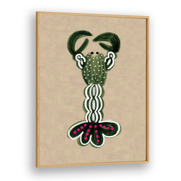 Colorful Green Lobster Kitchen Posters add charm and personality to your culinary space, perfect for seafood lovers.