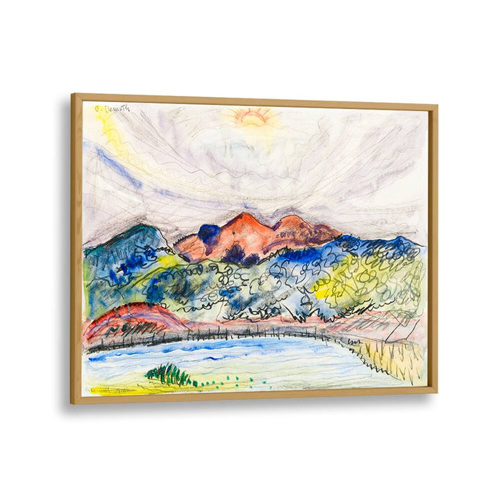 EARLY LANDSCAPE (1914) , VINTAGE PAINTINGS