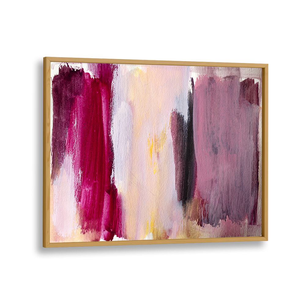 Vibrant MARVELOUS, ABSTRACT PAINTINGS featuring rich reds and soft hues, perfect for modern decor.