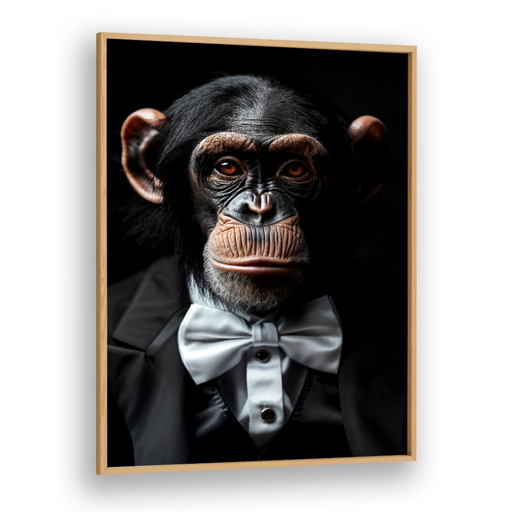 WILD SUITS - CHIMPANZEE , ANIMAL PAINTINGS