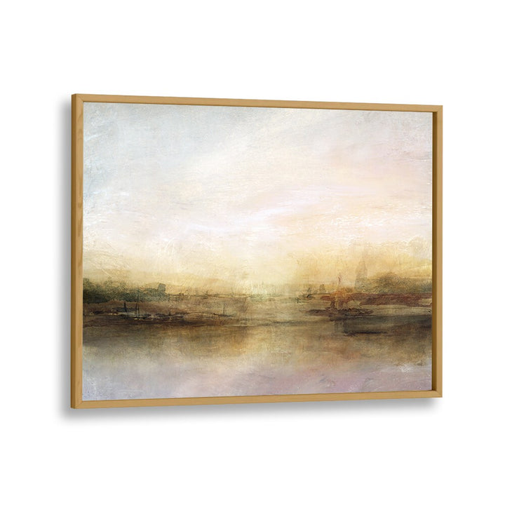 Elegant EVENING RIVER, ABSTRACT PAINTINGS perfect for adding tranquility and charm to your home decor.