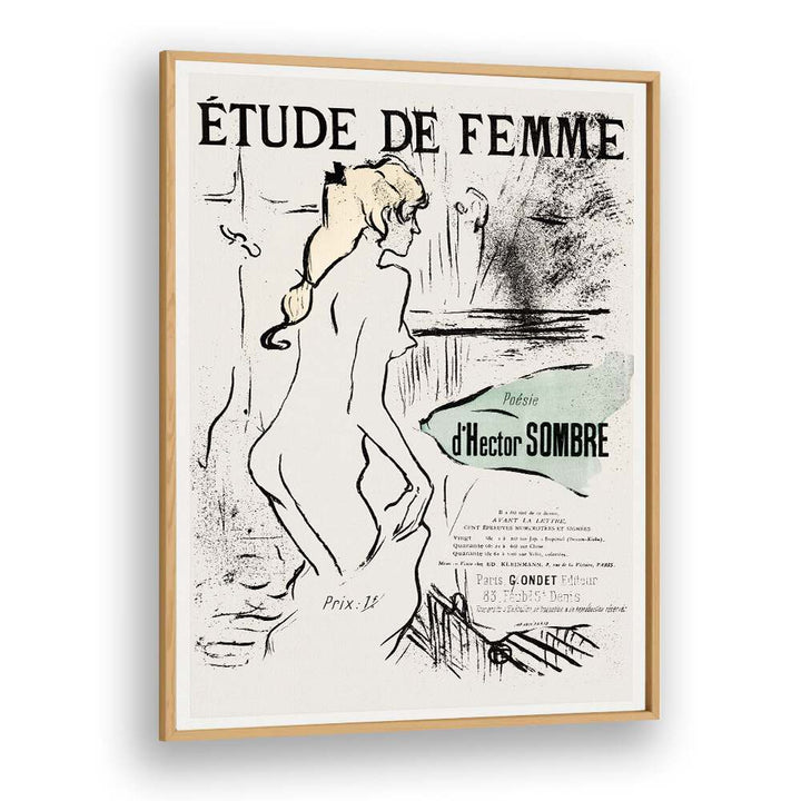 ÉTUDE DE FEMME (1893) , VINTAGE PAINTINGS