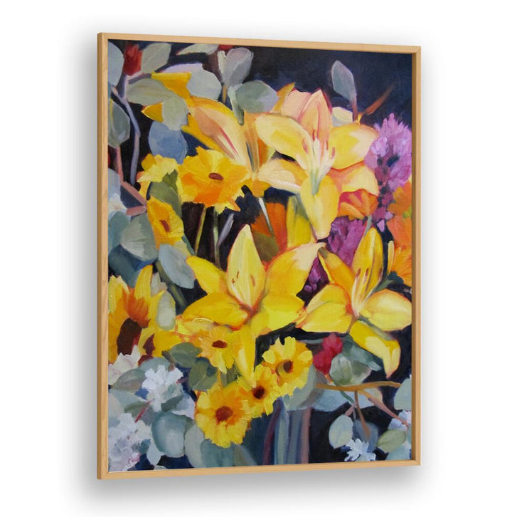 BOUQUET , FLORAL FLOWER PAINTINGS