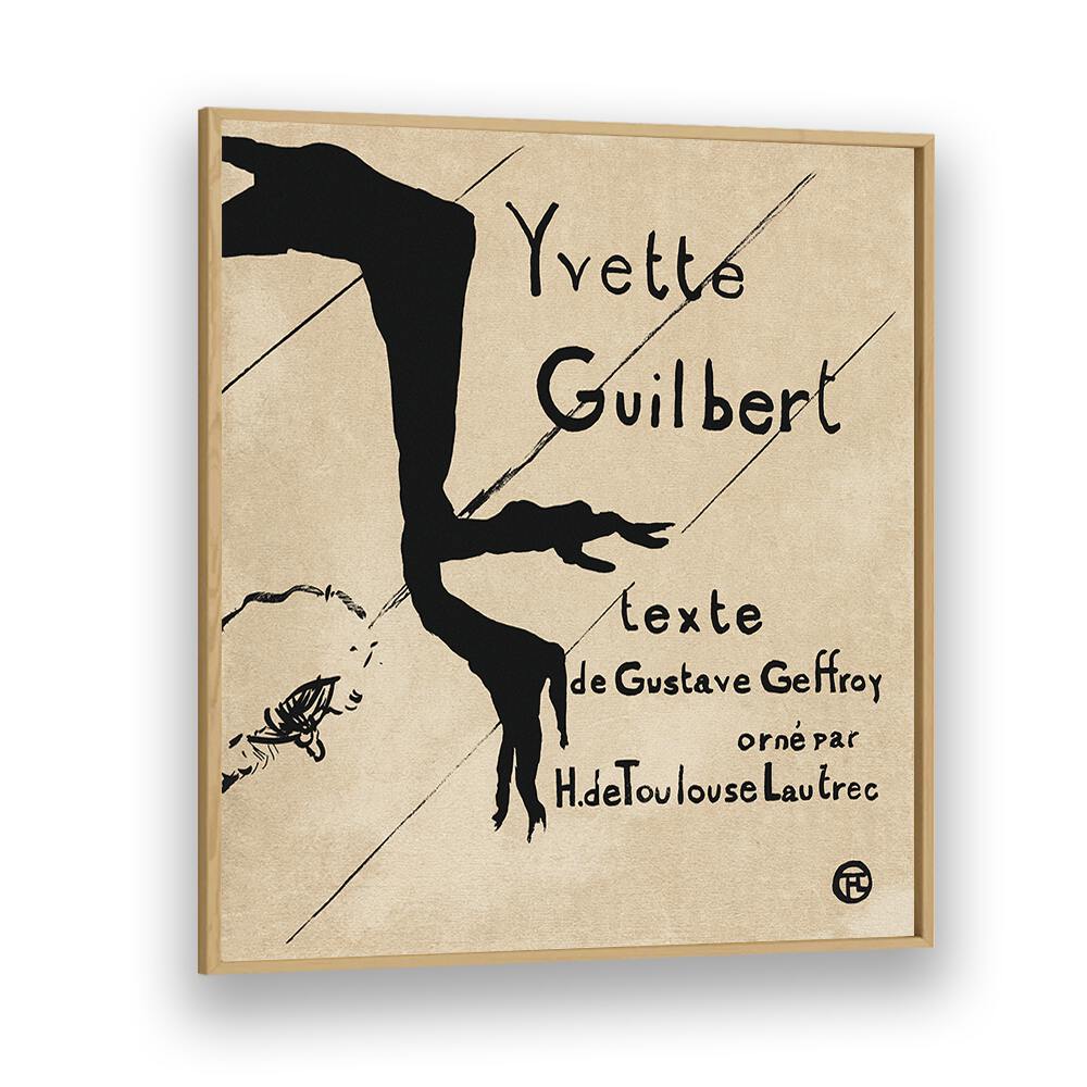 YVETTE GUILBERT (1894)  , VINTAGE PAINTINGS