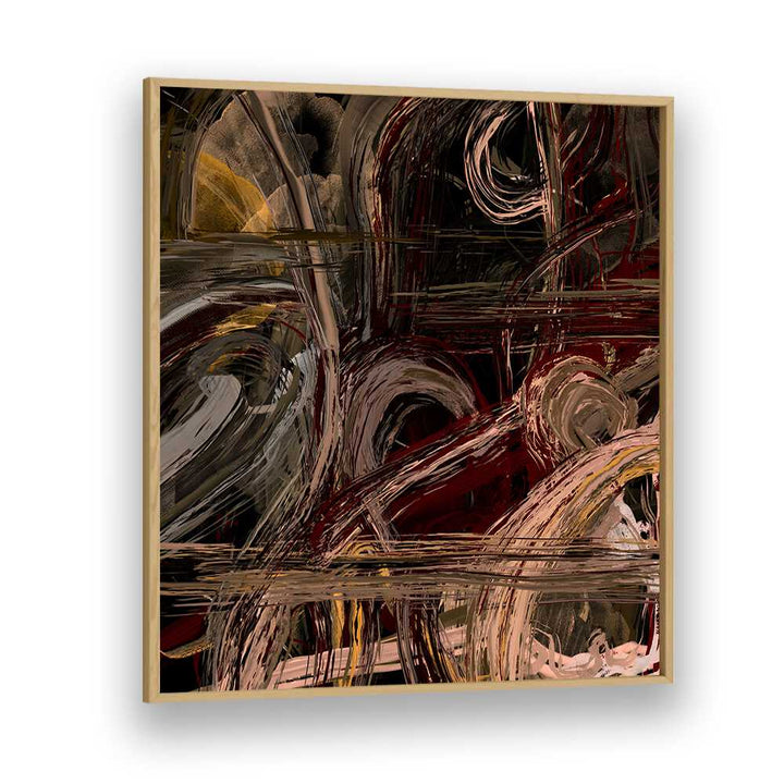Bold strokes and deep colors define BRUT, ABSTRACT PAINTINGS, capturing strength and sophistication for modern decor.