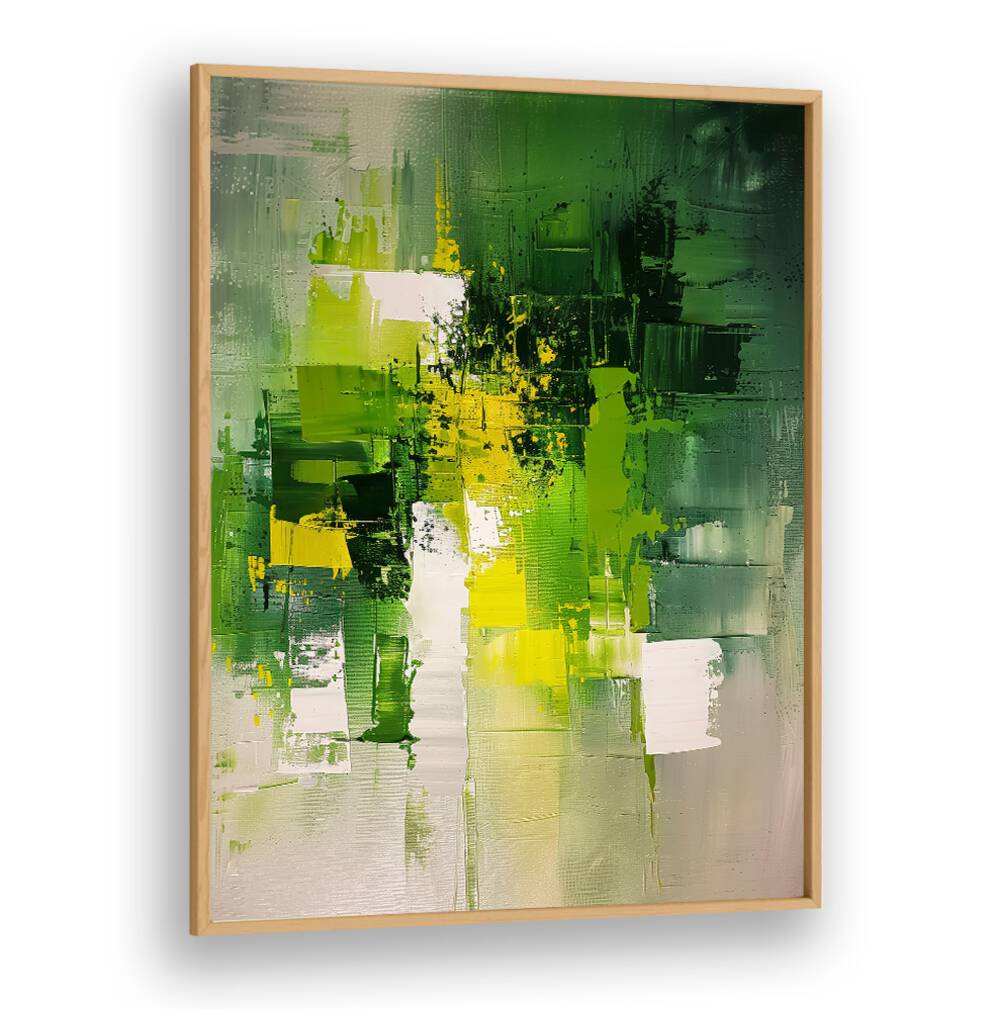 CONTEMPORART - MATCHA II , ABSTRACT PAINTINGS