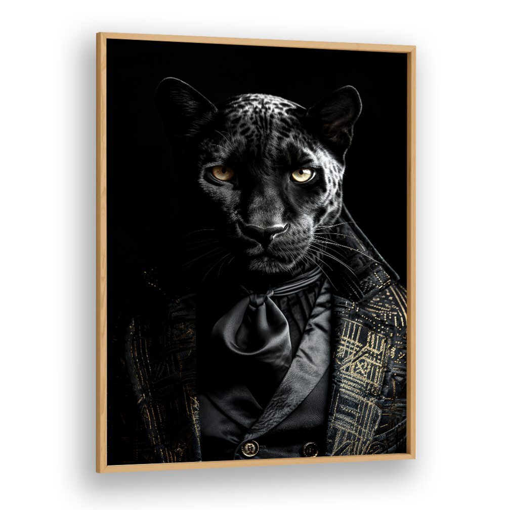WILD SUITS - BLACK PANTHER , ANIMAL PAINTINGS