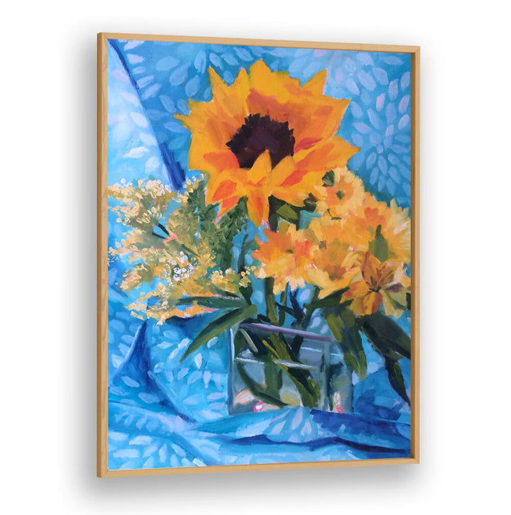 SUMMER FLOWERS , LANDSCAPE PAINTINGS