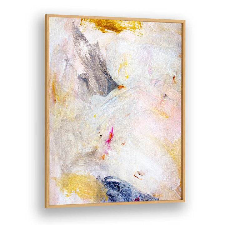 Vibrant GRACE I, ABSTRACT PAINTINGS showcase soft hues and textures, perfect for any modern decor.