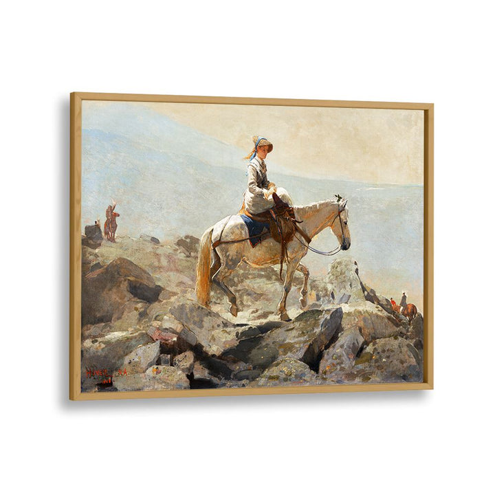 THE BRIDLE PATH, WHITE MOUNTAINS (1868) ,  VINTAGE PAINTINGS