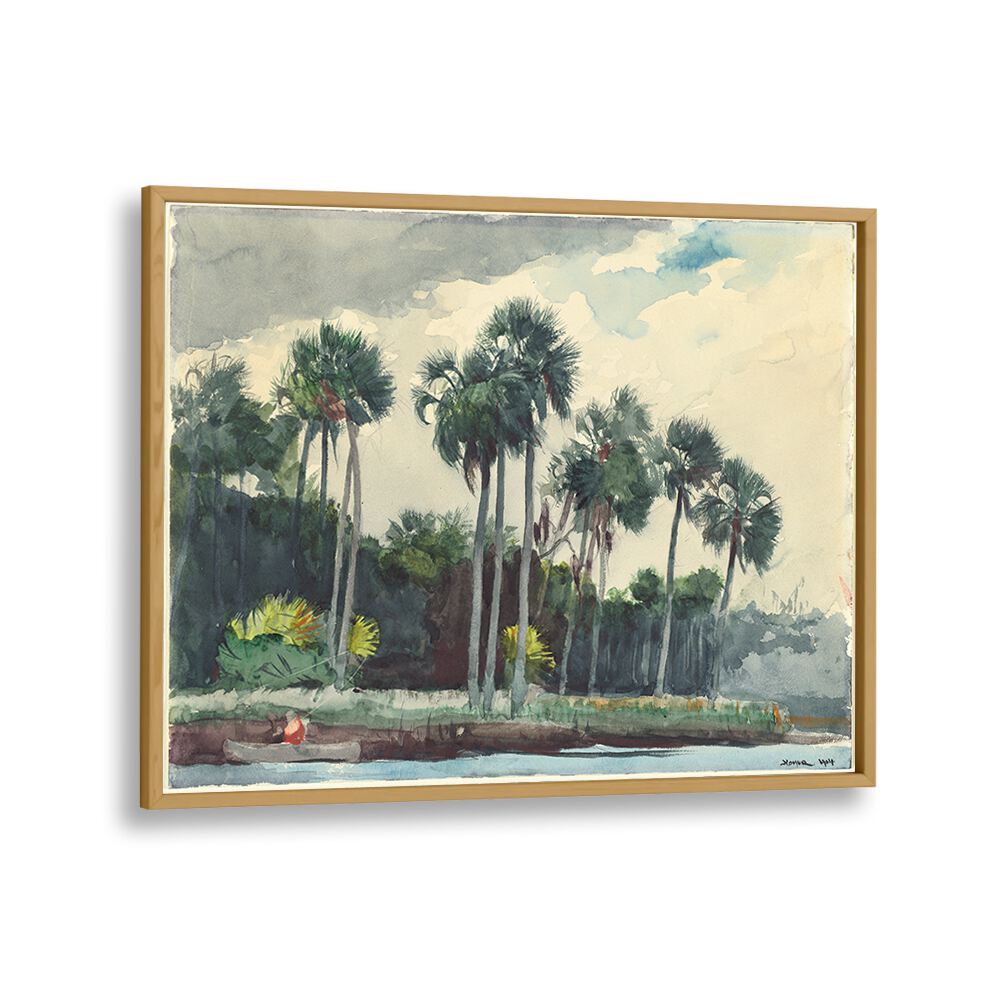 RED SHIRT, HOMOSASSA, FLORIDA (1904) ,  VINTAGE PAINTINGS